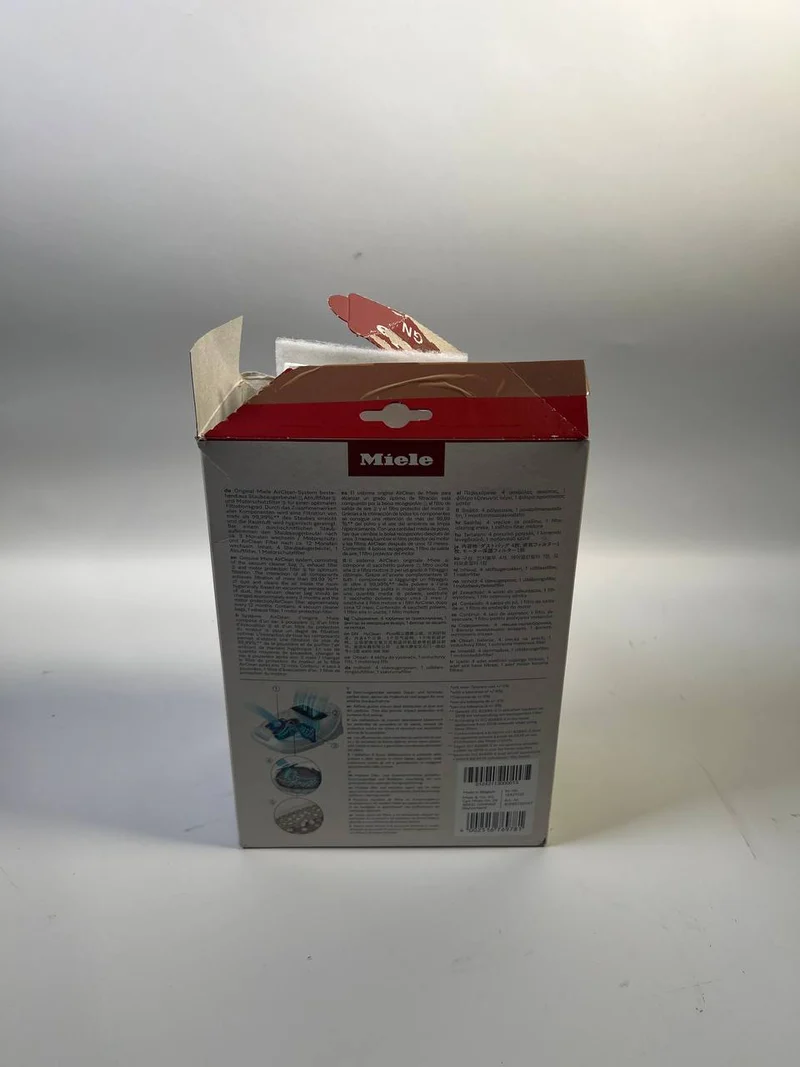 Miele HyClean Pure GN Sacs à poussière 4 pièces avec filtre ( 12421130 ) pour Complete C2 / C3 / Classic C1 / S8 / S5 / S2