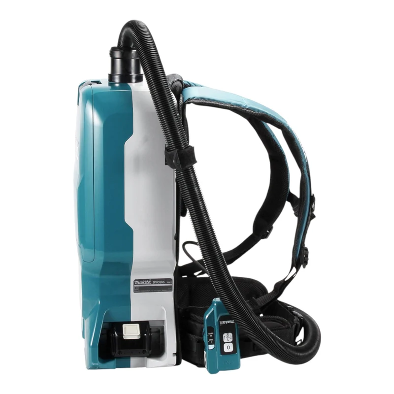 Makita DVC 665 ZU Aspirateur dorsal sans fil 36 V ( 2x 18 V ) Brushless Solo - sans batterie, sans chargeur