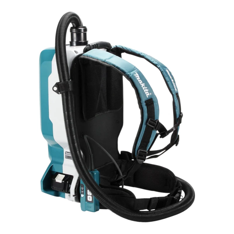 Makita DVC 665 ZU Aspirateur dorsal sans fil 36 V ( 2x 18 V ) Brushless Solo - sans batterie, sans chargeur