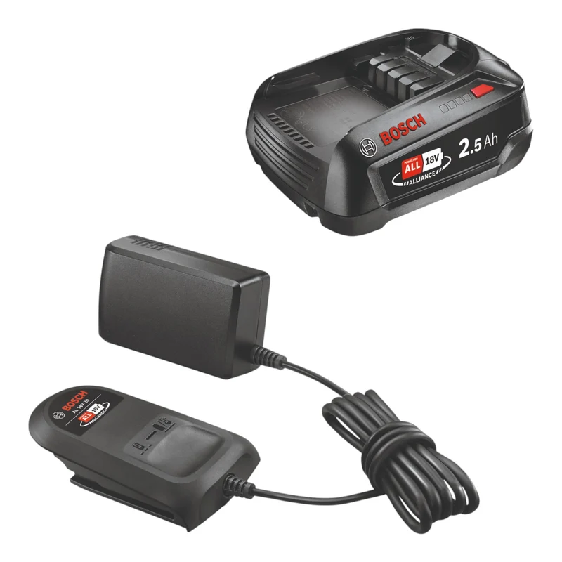 Kit de démarrage 18 V Alliance Bosch 1x PBA 18 V / 2,5 Ah batterie + chargeur AL 18V-20 ( 1600A02625 )