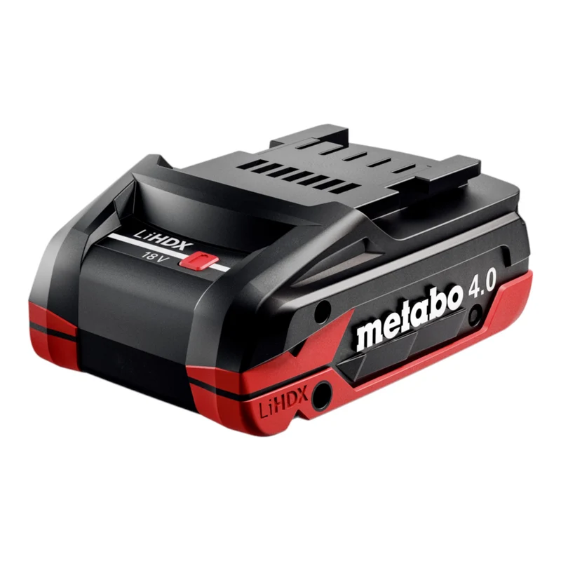 Metabo Set de base 1x bloc batterie LiHDX 18 V 4,0 Ah ( 624974000 ) + chargeur ASC 290 ( 627370000 )