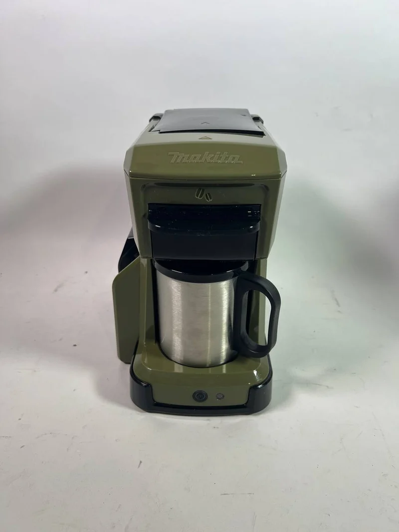 Makita DCM 501 ZO Cafetière sans fil 12 V maxi / 18 V Olive - Outdoor Adventure Edition Solo - sans batterie, sans chargeur