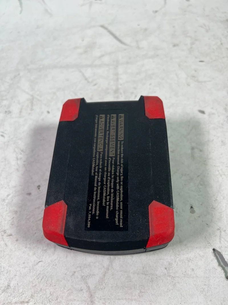 Metabo Li-Power Batteriepack 18 V 2,0 Ah CAS Li-Ion Batterie ( 625596000 ) avec indicateur de charge