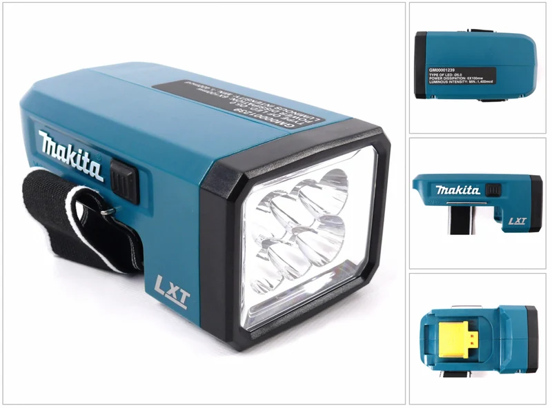 Makita DML 186 18 V Li-Ion Akku LED Lampe - Neuwertig