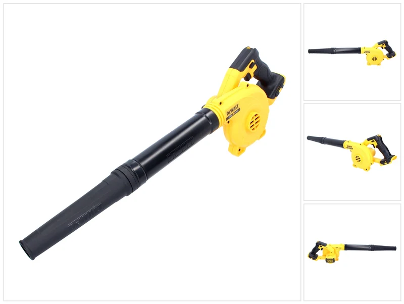DeWalt DCV 100 N Batterie Souffleur / Souffleur de feuilles 18 V Solo + DeWalt DCL 040 18V XR Lampe rechargeable Li-Ion