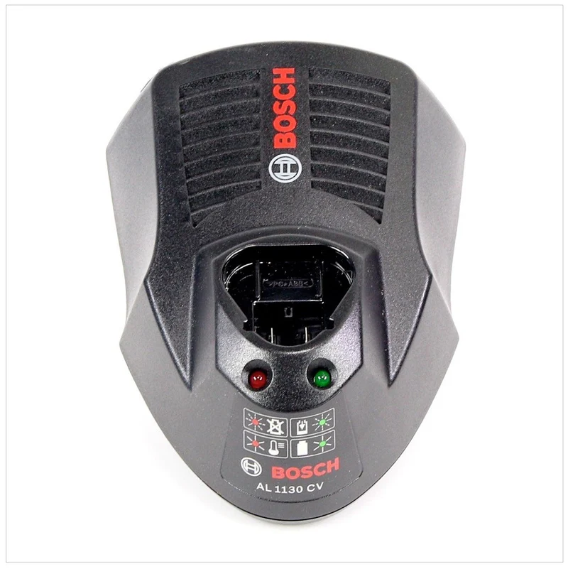 Bosch AL 1130 CV Chargeur rapide pour batterie Li-Ion de 10,8 V (2607225134)