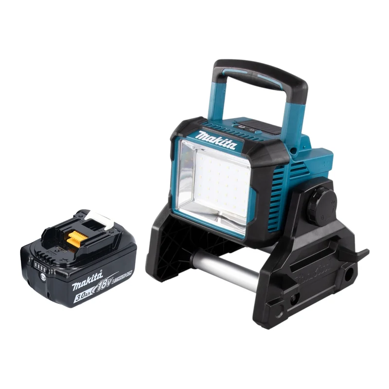 Makita DEADML 811 F1 Projecteur de chantier sans fil 14,4 / 18 V 3000 lm LED + 1x batterie 3,0 Ah - sans chargeur