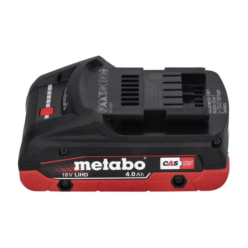 Metabo Basis Set LIHD + 2x Batteries 4,0 Ah + Chargeur + Coffret de transport Metaloc ( 685130000 )