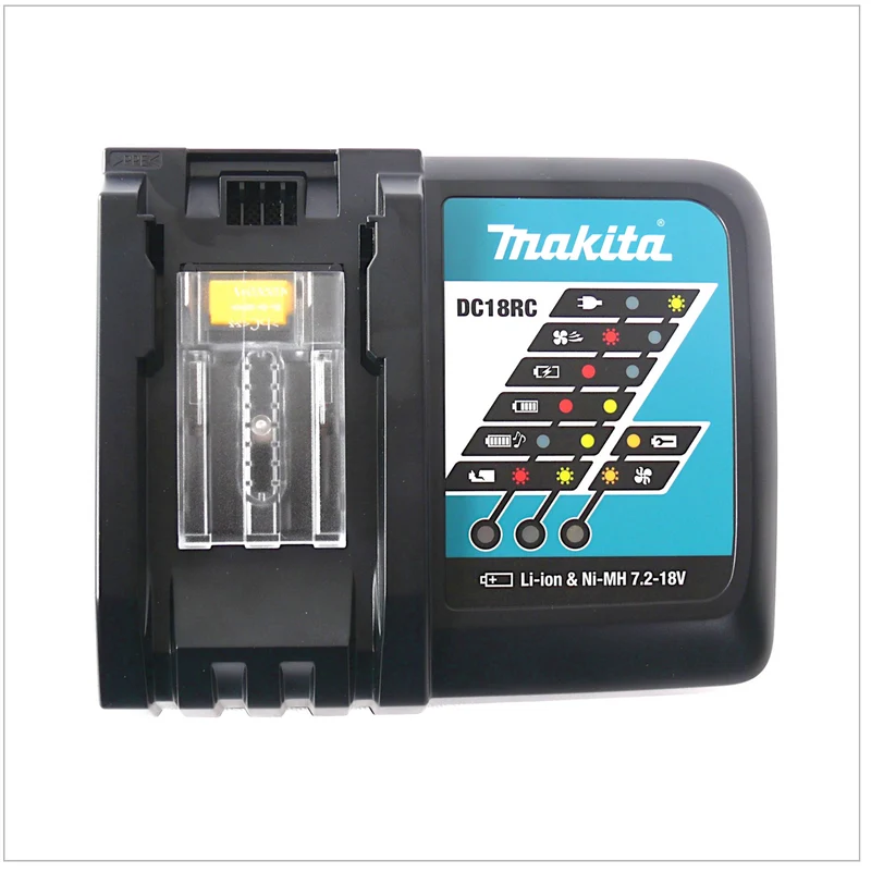 Makita DC 18 RC Chargeur rapide + Batterie Makita BL 1850 B - 18 V 5,0 Ah Li-Ion