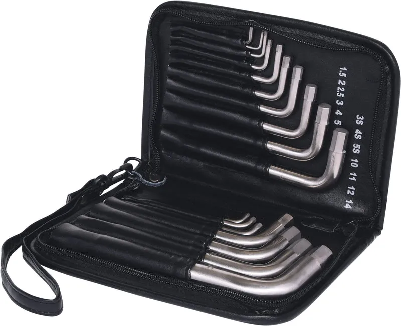 KS TOOLS Jeu de clés mâles six pans TITANplus, 17 pcs ( 965.2004 )