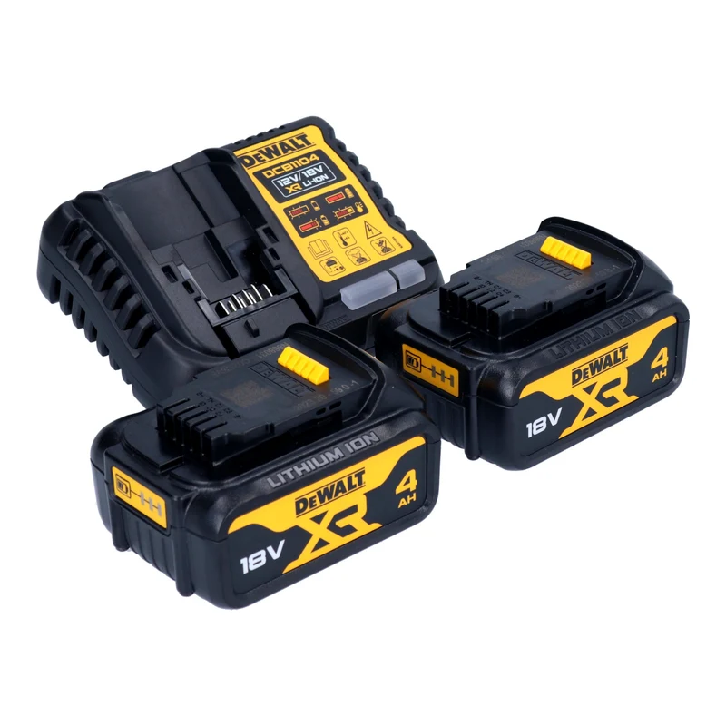 Perceuse à percussion sans fil DeWalt DCD 999 M2T 18 V 95 Nm sans balais + 2 batteries 4,0 Ah + chargeur + TSTAK