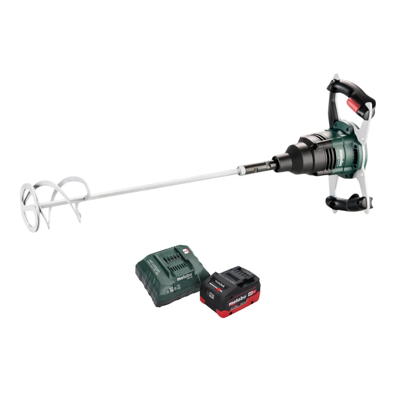 Metabo RW 18 LTX 120 Ruhrwerk sans fil 18 V 40 l volume de mélange 1x batterie LiHD 8,0 Ah + chargeur