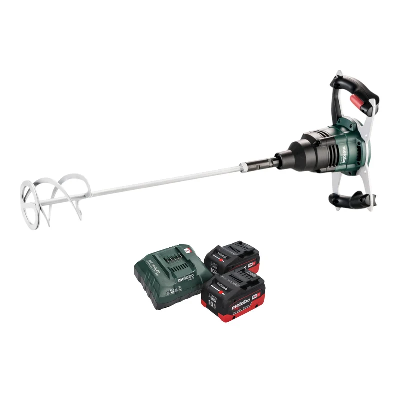 Metabo RW 18 LTX 120 Ruhrwerk sans fil 18 V 40 l Volume de mélange 2x batterie LiHD 10,0 Ah + chargeur