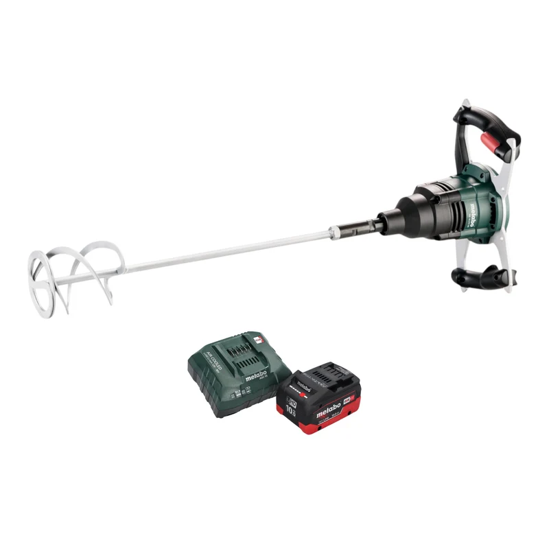 Metabo RW 18 LTX 120 Ruhrwerk sans fil 18 V 40 l volume de mélange 1x batterie LiHD 10,0 Ah + chargeur