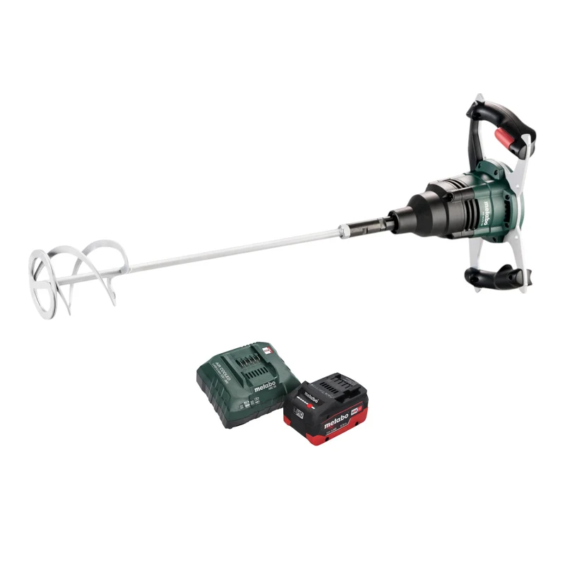 Metabo RW 18 LTX 120 Ruhrwerk sans fil 18 V 40 l volume de mélange 1x batterie LiHD 5,5 Ah + chargeur