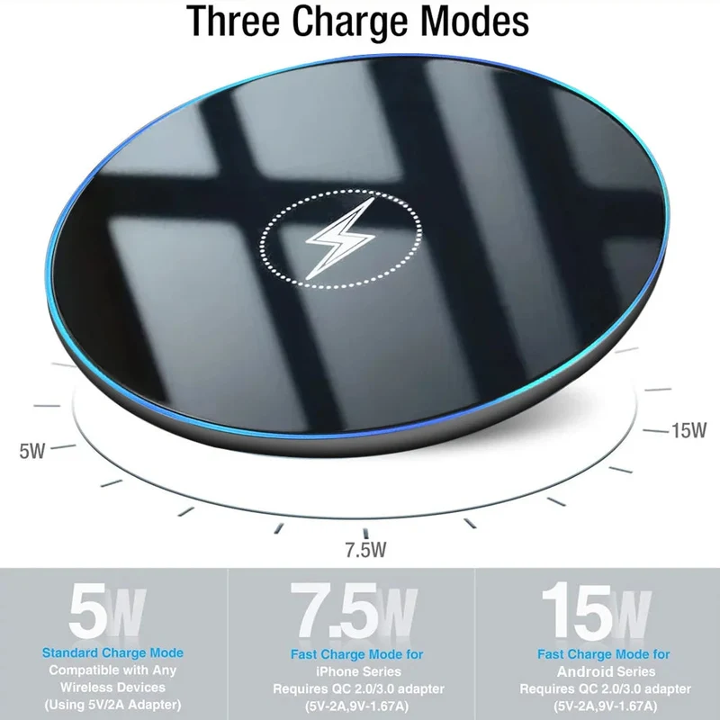 Luxury Ultra Thin Wireless Charger