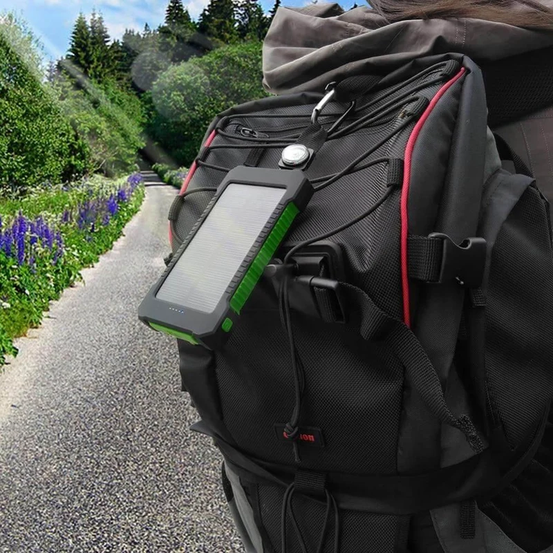 Waterproof 20000mAh Solar Charger PowerBank