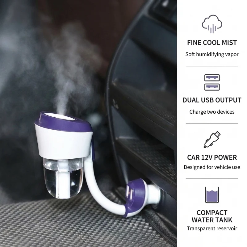 Aromatherapy Air Humidifier for Car