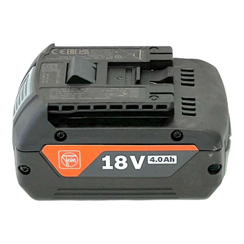 Fein GBA 18 V / 4,0 Ah 4000 mAh Li-Ion Batterie Bosch AMPShare ( 92604345020 )