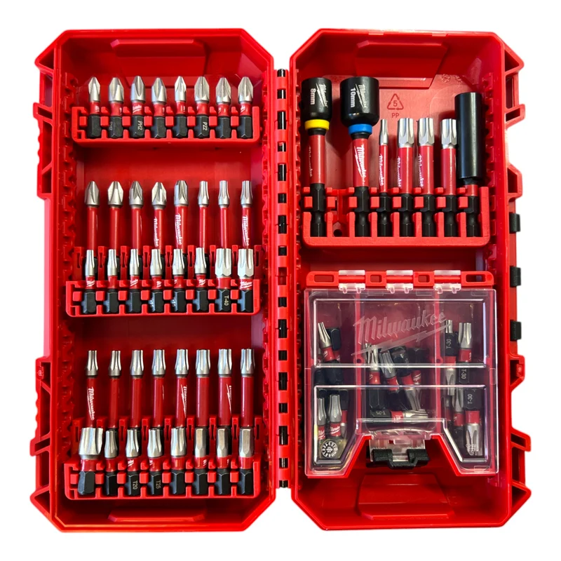 Milwaukee Shockwave Bit Set 75 pcs. set d'embouts résistants aux chocs Impact Duty ( 4932492008 )