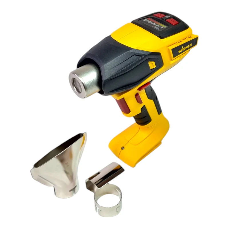 Wagner FURNO 550 Pistolet à air chaud sur batterie 18 V POWER FOR ALL 300- 610 C ( 2420168 ) Solo + Dsen - sans batterie, sans chargeur