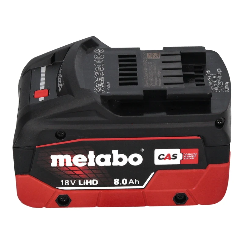 Metabo HG 18 LTX 500 Bloc de batteries 18 V 300 / 500 C + 1x batterie LiHD 8,0 Ah - sans chargeur