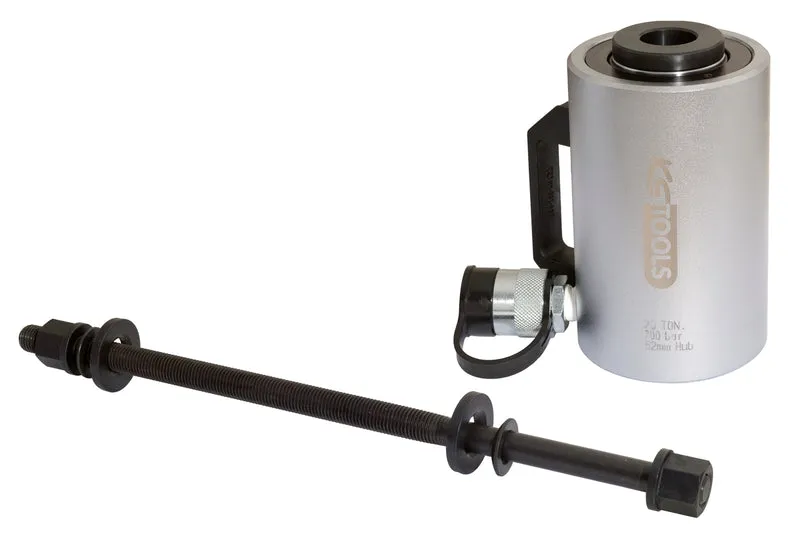 KS TOOLS Verrin de force creux hydraulique 20 T avec tige filetée ( 700.1786 )