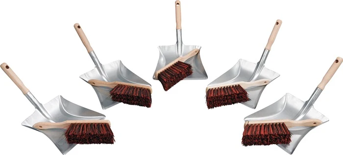 Set de pelles à poussière ( 9000470006 ) avec manche en bois