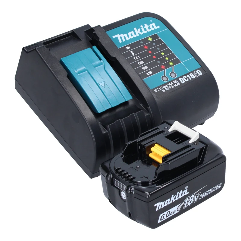 Makita DML 816 SG1 Lampe de travail sans fil 18 V 100 - 500 lm LED + 1x batterie 6,0 Ah + chargeur