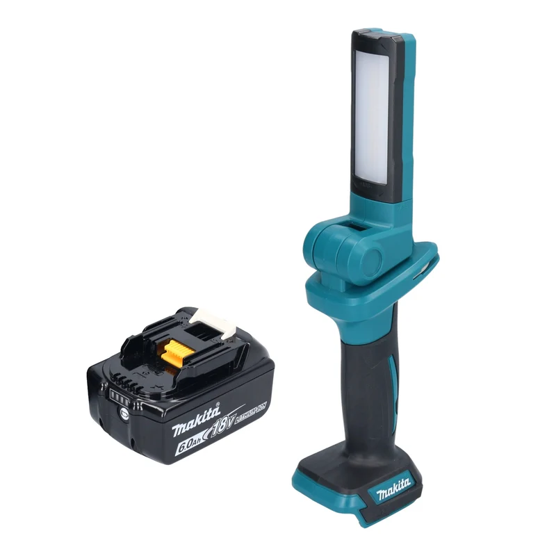 Makita DML 816 G1 Lampe de travail sans fil 18 V 100 - 500 lm LED + 1x batterie 6,0 Ah - sans chargeur