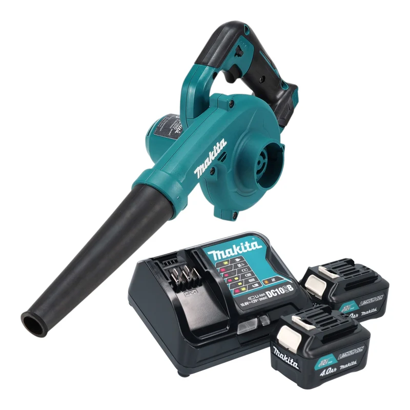Makita UB 100 DSM Batterie Geblse 12 V maxi + 2x batterie 4,0 Ah + chargeur