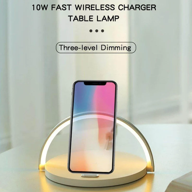 2 in 1 Arch Wireless Charger with Lamp