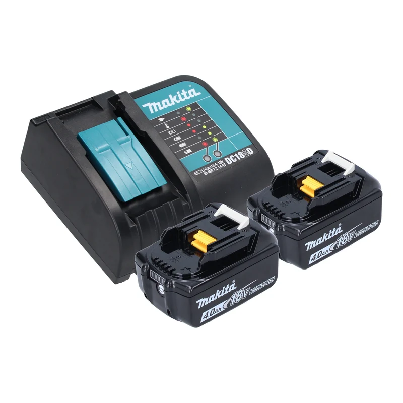 Makita DLX 2278 SMJ Kit combiné batterie + perceuse-visseuse à percussion 54 Nm DHP 484 + marteau perforateur 1,2 J DHR 171 + 2x batterie 4,0 Ah + chargeur + Makpac