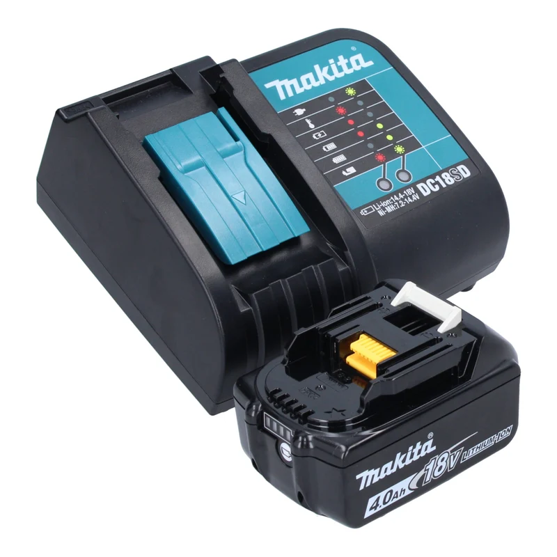 Makita DLX 2278 SM1 Kit combiné batterie + perceuse-visseuse à percussion 54 Nm DHP 484 + marteau perforateur 1,2 J DHR 171 + 1x batterie 4,0 Ah + chargeur