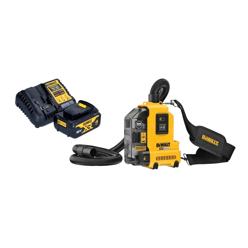 DeWalt DWH 161 M1 Aspirateur universel sans fil 18 V 0,21 l Brushless + 1x batterie 4,0 Ah + chargeur