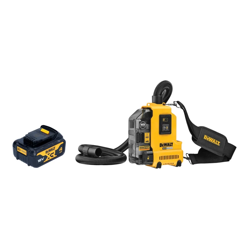 DeWalt DWH 161 N Aspirateur universel à batterie 18 V 0,21 l Brushless + 1x batterie 4,0 Ah - sans chargeur