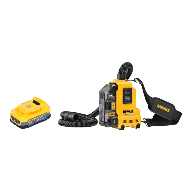DeWalt DWH 161 N Aspirateur universel à batterie 18 V 0,21 l Brushless + 1x batterie Powerstack 1,7 Ah - sans chargeur