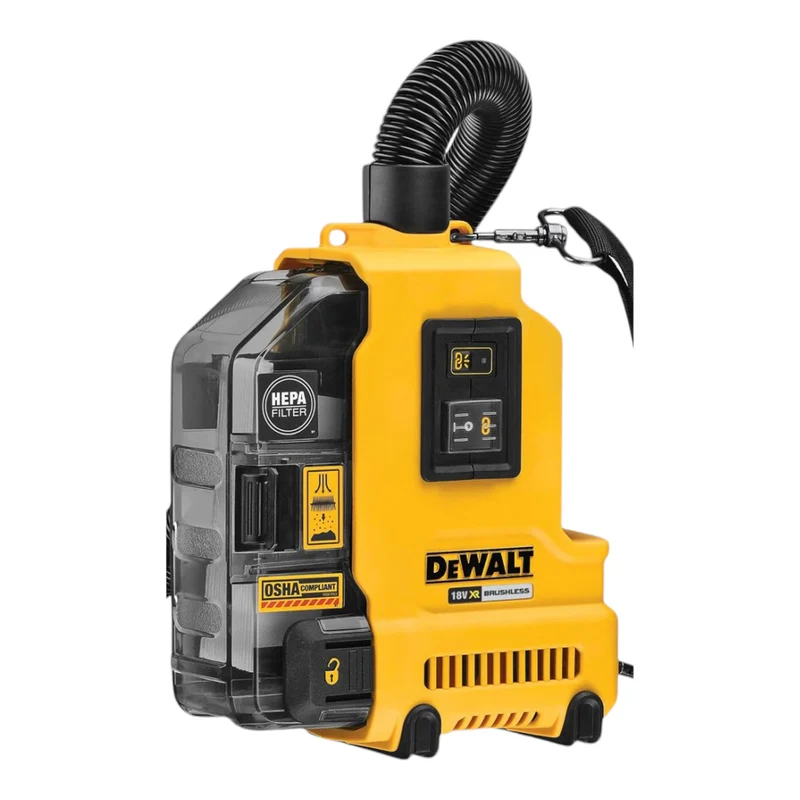 DeWalt DWH 161 H2 Aspirateur universel 18 V 0,21 l Brushless + 2x Powerstack batterie 5,0 Ah + chargeur