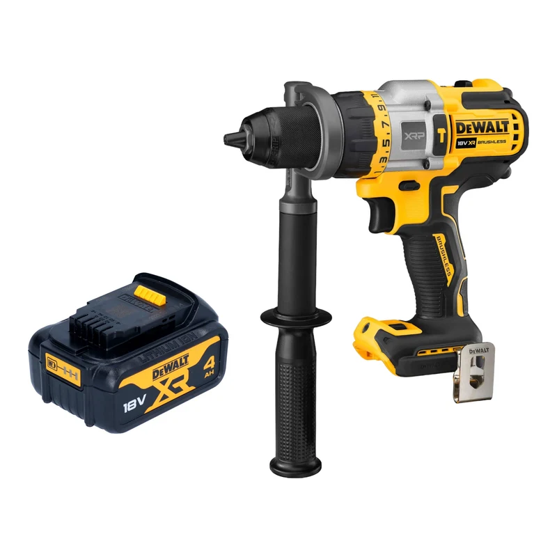 DeWalt DCD 999 N Perceuse-visseuse à percussion sans fil 18 V 95 Nm Brushless + 1x batterie 4,0 Ah - sans chargeur