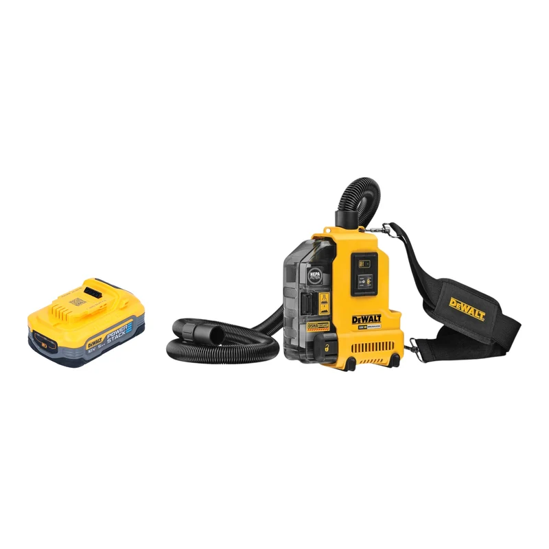 DeWalt DWH 161 N Aspirateur universel à batterie 18 V 0,21 l Brushless + 1x batterie Powerstack 5,0 Ah - sans chargeur