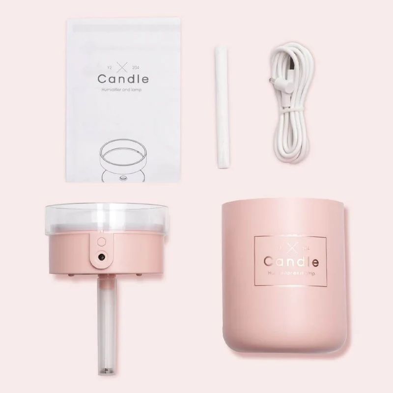 Ultrasonic Candle Essential Oil Diffuser