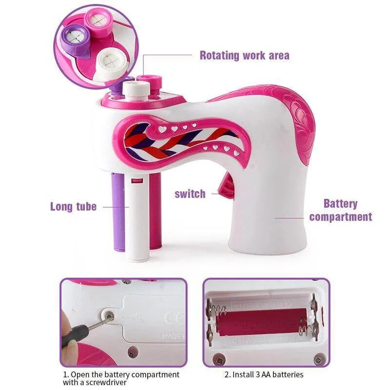 DIY Electric Automatic Hair Braider