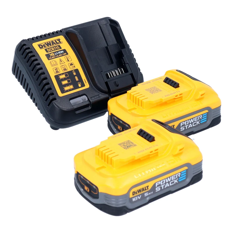 DeWalt DCF 620 H2T Visseuse pour cloisons sèches sans fil 18 V 30 Nm Brushless + 2x Powerstack batterie 5,0 Ah + chargeur + TSTAK