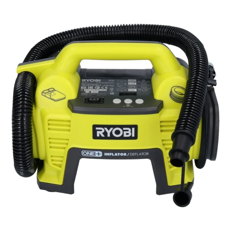 RYOBI R18I-115 Compresseur sans fil 18 V 10,34 bar de pression + 1x batterie 1,5 Ah + chargeur