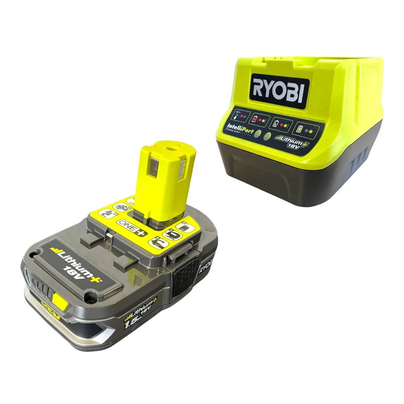 RYOBI R18I-115 Compresseur sans fil 18 V 10,34 bar de pression + 1x batterie 1,5 Ah + chargeur