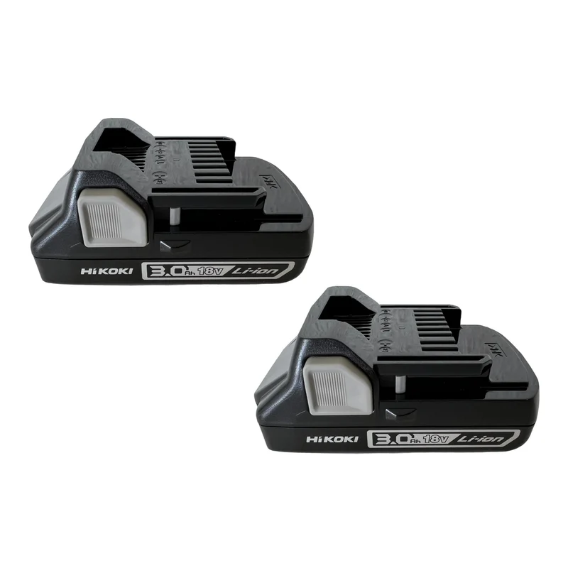 Hikoki BSL1830C 2x bloc batterie 18 V 3,0 Ah / 3000 mAh Li-ion ( 339783 )