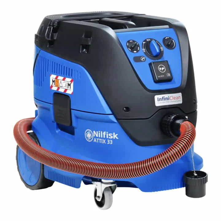NILFISK Aspirateur de sécurité ATTIX 33-2M IC BG Bau 1400 W 4500 l/min 250 mbar ( 4000897234 )