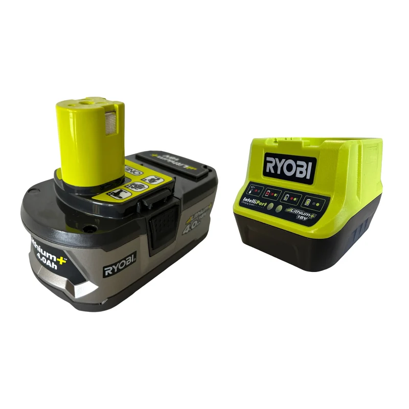 Ryobi RC18120-140 kit de démarrage 18 V ONE+ 1x batterie RB18L40 4,0 Ah + chargeur RC18120 (5133003360)