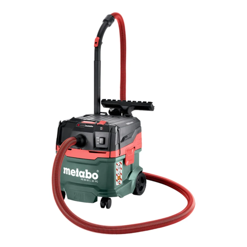 Metabo AS 36 18 L 20 PC Aspirateur eau et poussières sans fil 36 V ( 2x 18 V ) 20 L Solo ( 602071850 ) - sans batterie, sans chargeur