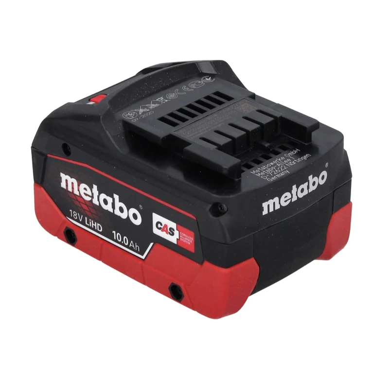 Metabo Set de base 18 V - 2x Batteries 10,0 Ah LIHD + Chargeur ASC 145 système CAS